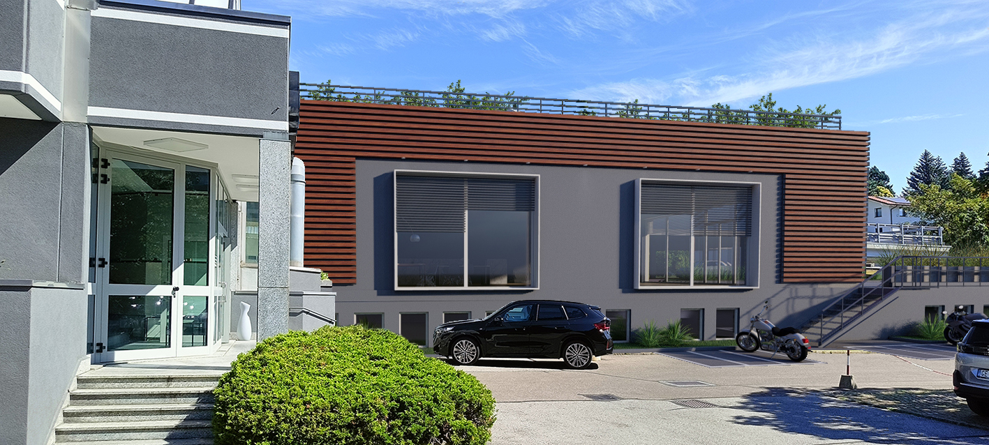 Rendering of the new training facility