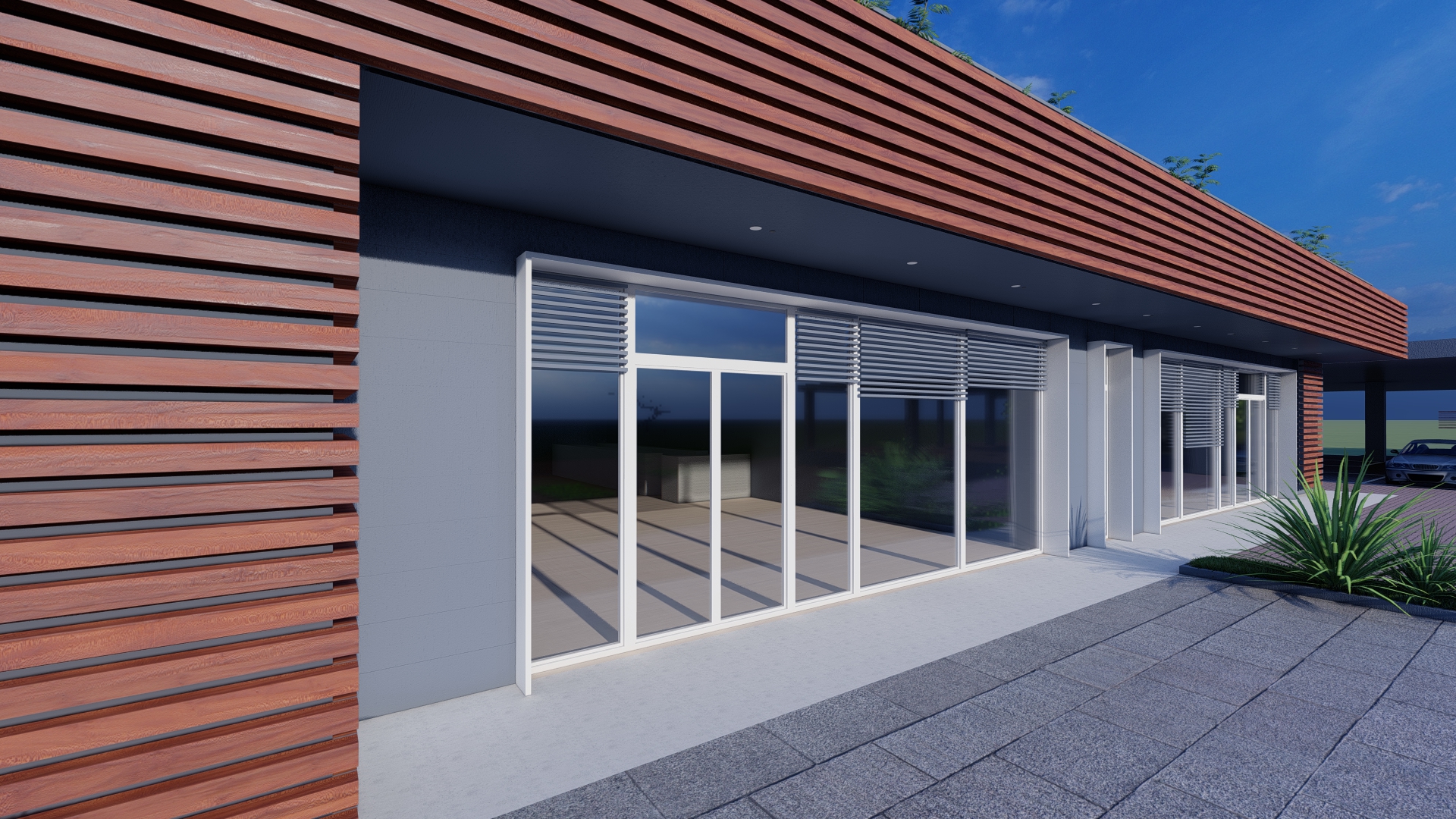 Rendering of the new training facility